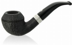 Barling Pfeife Victory Fossil Bark sandgestrahlt