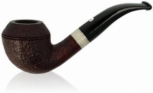 Barling Pfeife Victory Fossil Red sandgestrahlt
