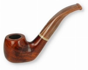 Jean Claude Pfeife Goldbraun Nr.9