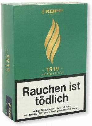 Kopp Tobaccos Flamme 1919 Limited Edition 2026 Pfeifentabak 100g