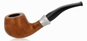 Molina Pfeife Tromba light hellbraun Belgique Half-Bent 5v8