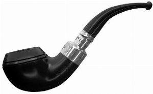 Peterson Pfeife Spigot Black 999 Glatt - B-Ware