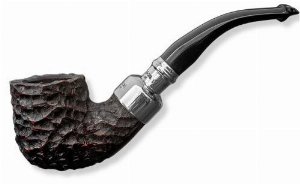 Peterson Pfeife Spigot Rustic 301 Pl Rotbraun