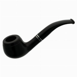 Pfeife Venini Schwarz 06