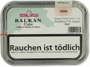Samuel Gawith Balkan Flake Pfeifentabak 50g Dose