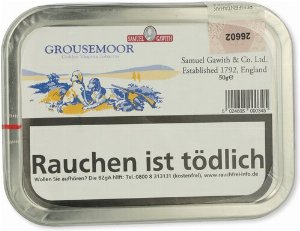 Samuel Gawith Grousemoor Pfeifentabak 50g Dose
