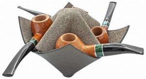 Savinelli Pfeifenständer Origami M674 Green Brown