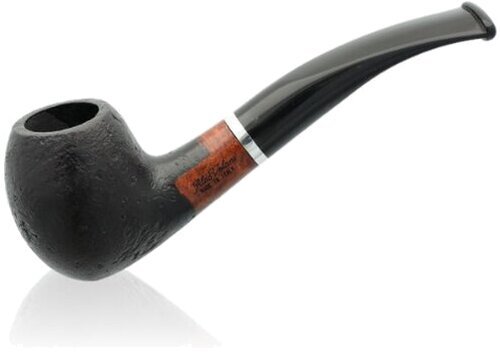 Aldo Velani Pfeife Schwarz Sandgetrahlt 02
