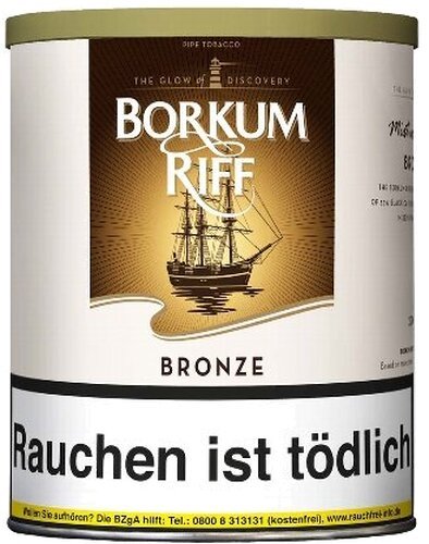 Borkum Riff Pfeifentabak Bronze 200g Dose