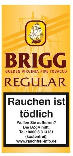 Brigg Pfeifentabak Regular 40g Päckchen