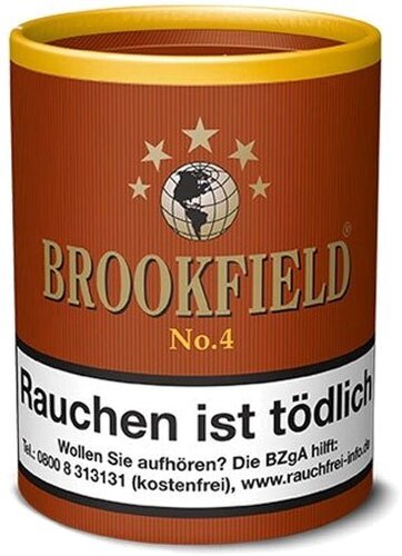 Brookfield No.4 Pfeifentabak 200g Dose
