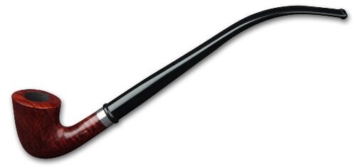 Capitello Lesepfeife Bent rot
