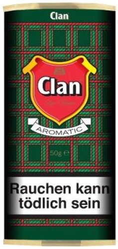 Clan Original Pfeifentabak Aromatic 50g Pouch