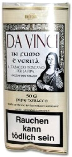 Da Vinci In Fumo E Verita Pfeifentabak 50g Päckchen