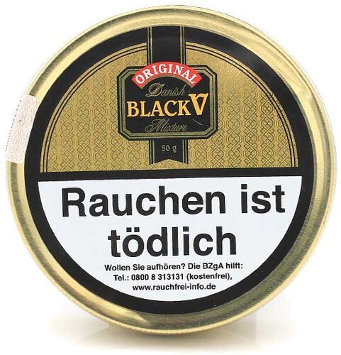 Danish Black V 50g Dose Pfeifentabak