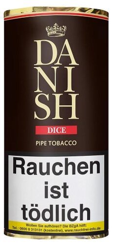 Danish Dice Pfeifentabak 50g Päckchen