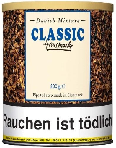Danish Mixture Pfeifentabak Classic Hausmarke 200g Dose