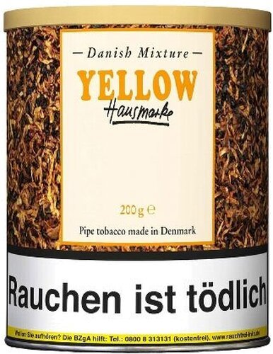 Danish Mixture Yellow Hausmarke Pfeifentabak (ehem. Mango) 200g Dose