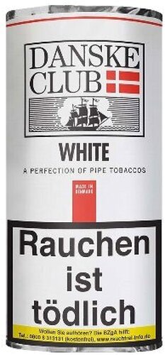 Danske Club Pfeifentabak White (Luxury) 50g Packung