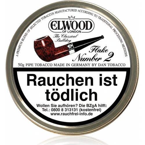 Elwood Flake Number 2 Pfeifentabak 50g