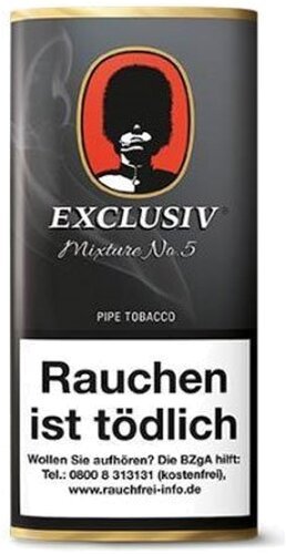 Exclusiv Mixture No 5 Pfeifentabak 50g Packung