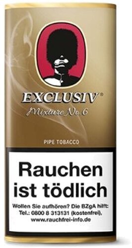 Exclusiv Mixture No 6 50g Packung Pfeifentabak