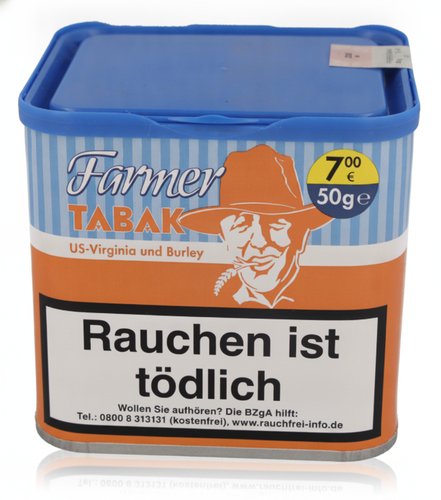 Farmer Tabak 50g Dose 