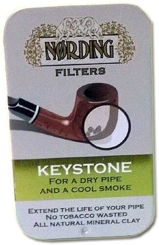 Filterkristalle Keystones Pfeifenfilter Zubehör für die Pfeife