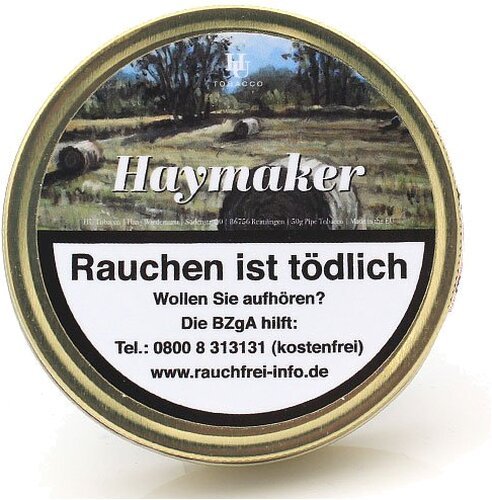 HU Tobacco Haymaker Pfeifentabak 50g Dose
