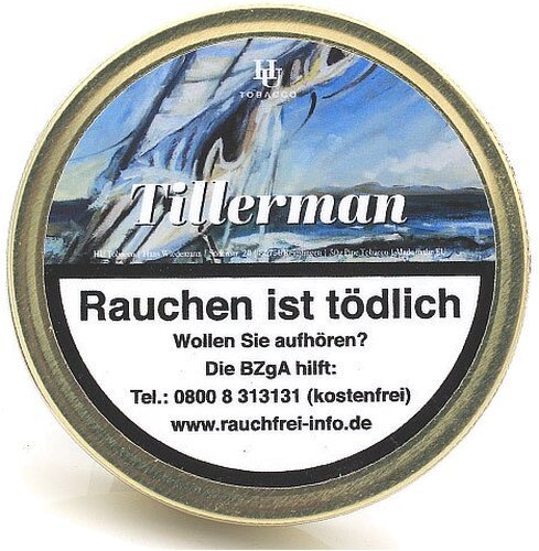 HU Tobacco Tillerman Pfeifentabak 50g Dose