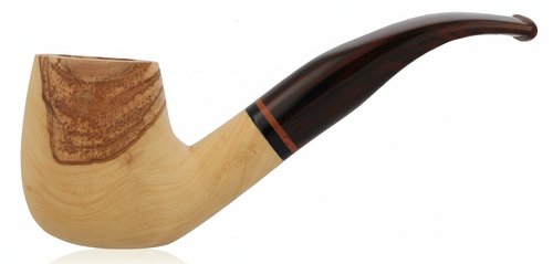 Jean Claude Olivenholz Pfeife Mundstücke in Cumberland-Design Nr.1