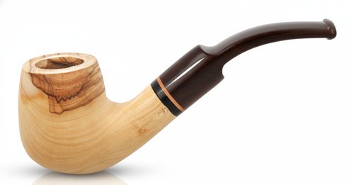 Jean Claude Olivenholz Pfeife Mundstücke in Cumberland-Design Nr.5