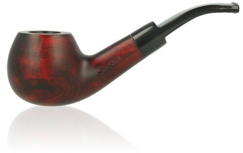 Jean Claude Pfeife Nr.10 Rot-Schwarz