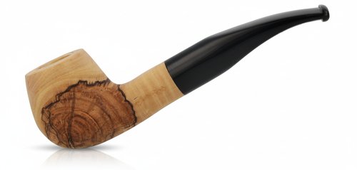 Jean Claude Pfeife Olivenholz mit schwarzem Mundstück Nr.3