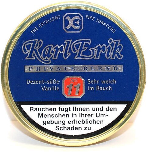 Karl Erik Pfeifentabak Private Blend No. 11 100g Dose