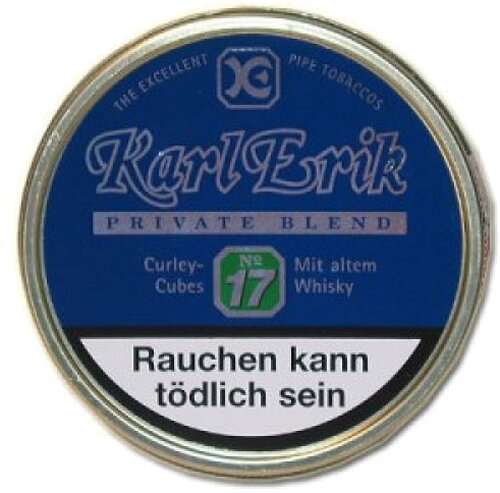 Karl Erik Pfeifentabak Private Blend No. 17 100g Dose