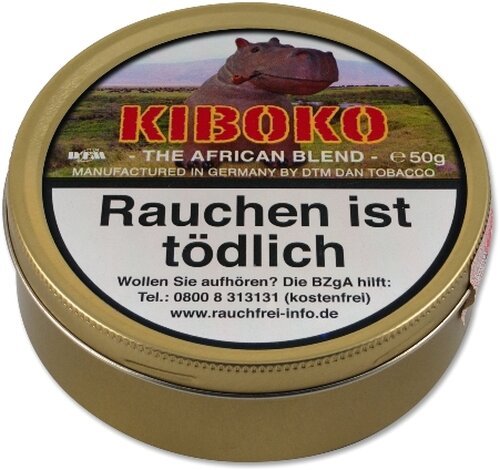 KIBOKO The African Blend 50g Pfeifentabak