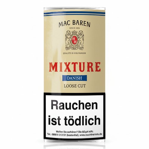 Mac Baren Pfeifentabak Danish Mixture 50g Päckchen