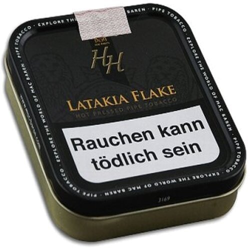 Mac Baren Pfeifentabak HH Latakia Flake 50g Dose