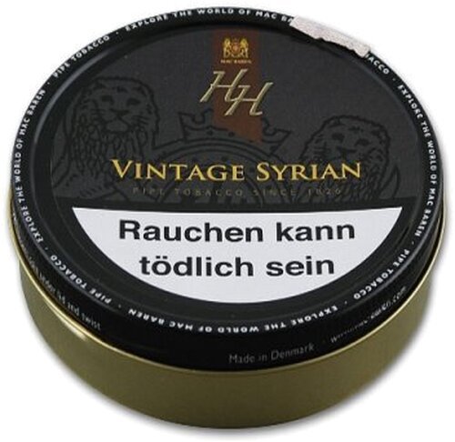 Mac Baren Pfeifentabak HH Vintage Syrian 50g Dose (Artikel wird nicht mehr hergestellt)