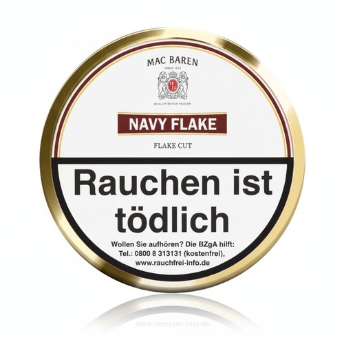 Mac Baren Pfeifentabak Navy Flake 50g Dose