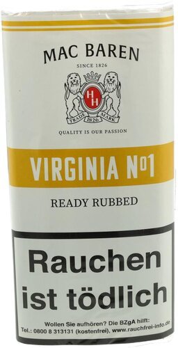 Mac Baren Pfeifentabak Virginia No 1 50g Päckchen