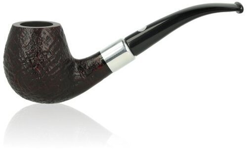 Mastro de Paja Eleganza Pfeife Sandgestrahlt Rotbraun S06
