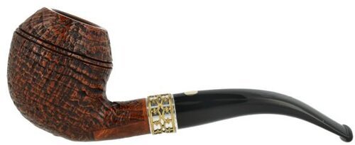 Mastro de Paja Pfeife Rococo Sandblast Brown 4