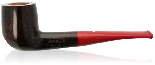 Mastro Geppetto GR2-2 Dunkelbraun mit rotem Mundstück