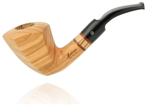 Molina Pfeife Zebrano Olive Helbbraun Nr. 5