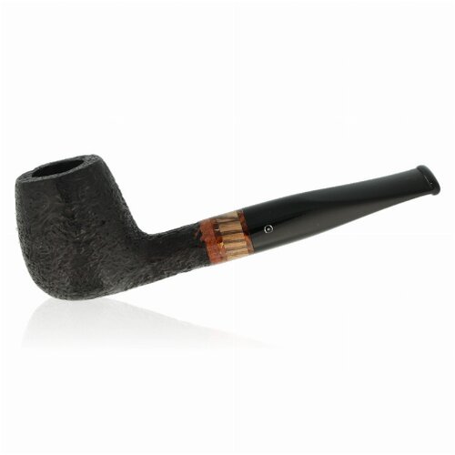 Molina Pfeife Zebrano Sandblast Black Nr.5