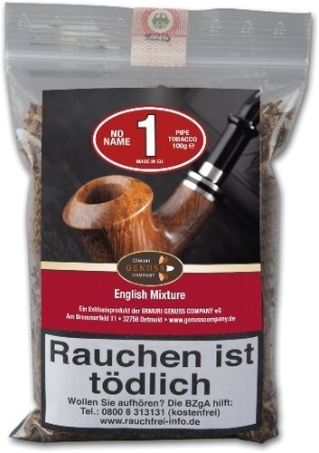 NO NAME No 1 English Mixture 100g Pfeifentabak
