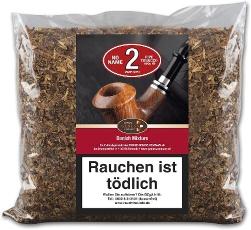 NO NAME No 2 Danish Mixture 500g Pfeifentabak