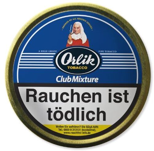 Orlik Club Danish Mixture Pfeifentabak 100g Dose